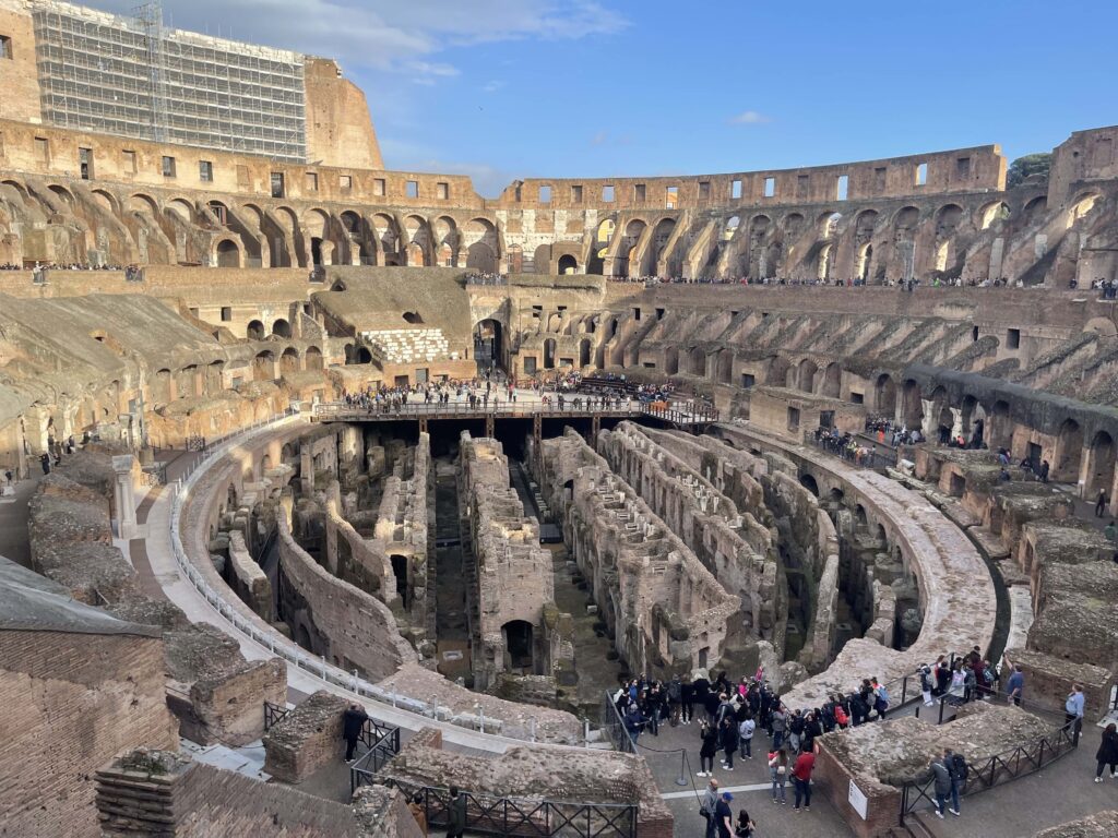 coliseum inside